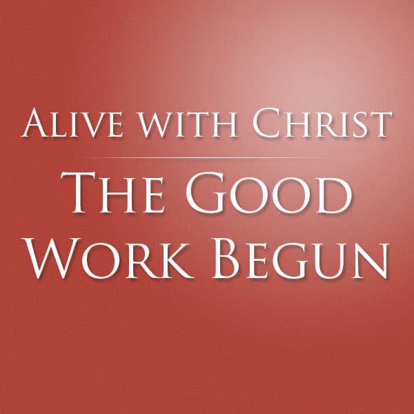 Union with Christ: The Good Work Begun