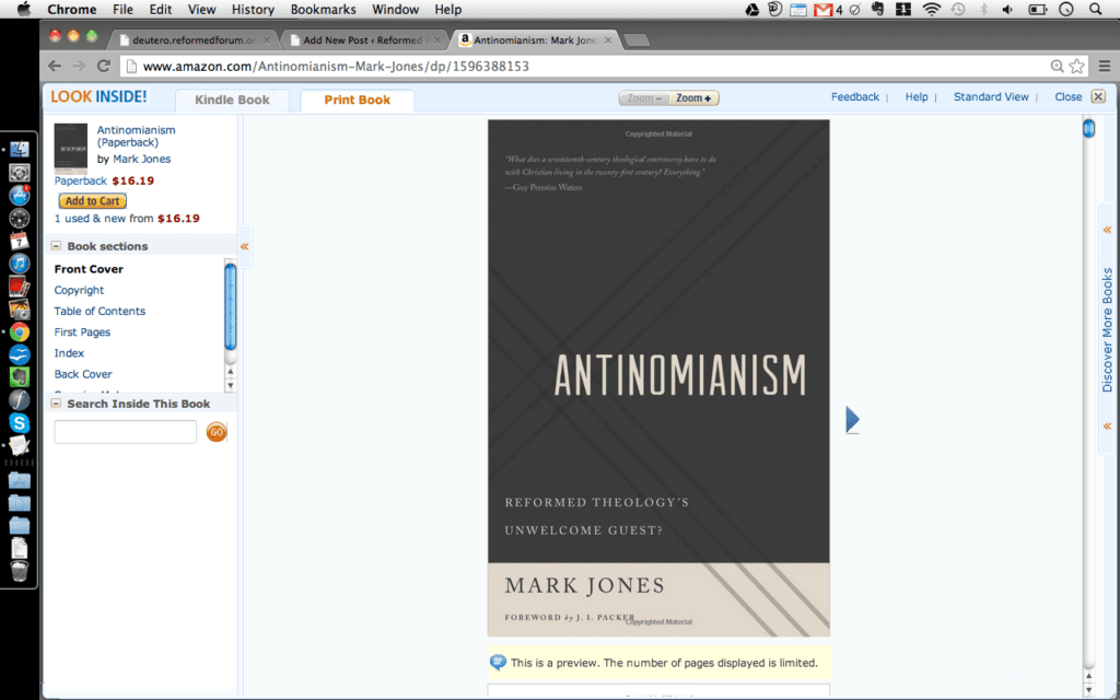 Antinomianism and Reformed Theology