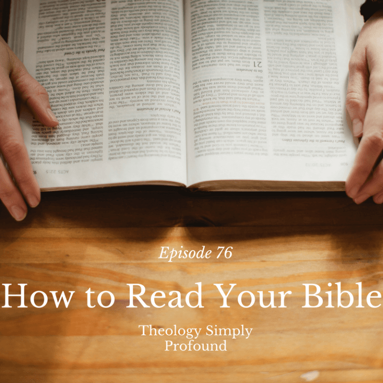 How to Read Your Bible