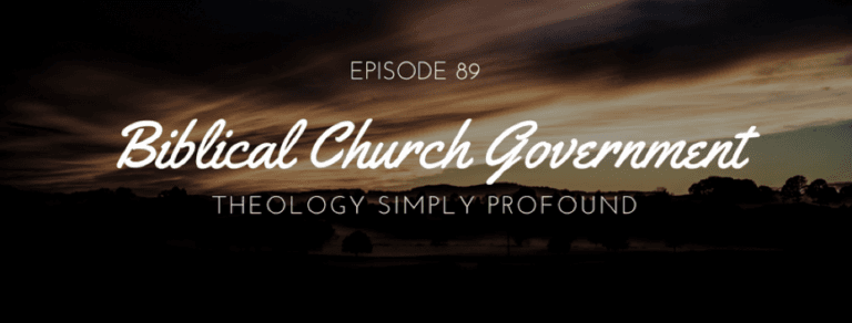 Biblical Church Government
