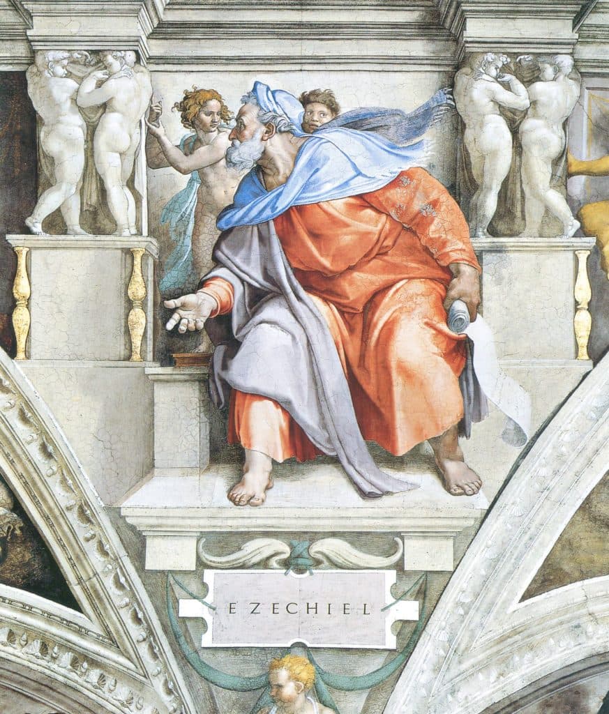 Ezekiel 9–10 and the Man in Linen