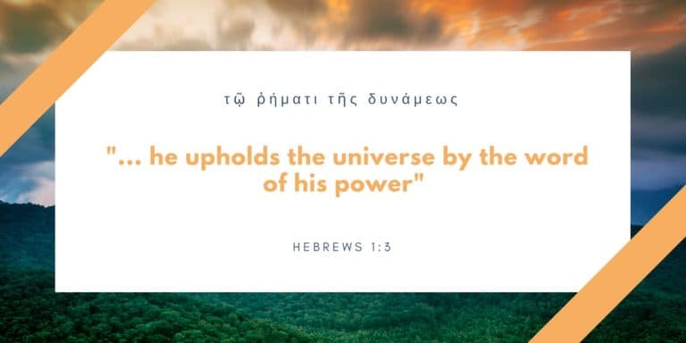 Scripture: The Speech of God